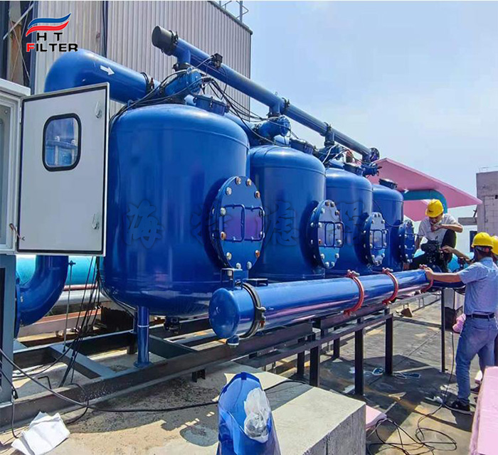 鋼廠換熱器供水適用于淺層砂過(guò)濾器